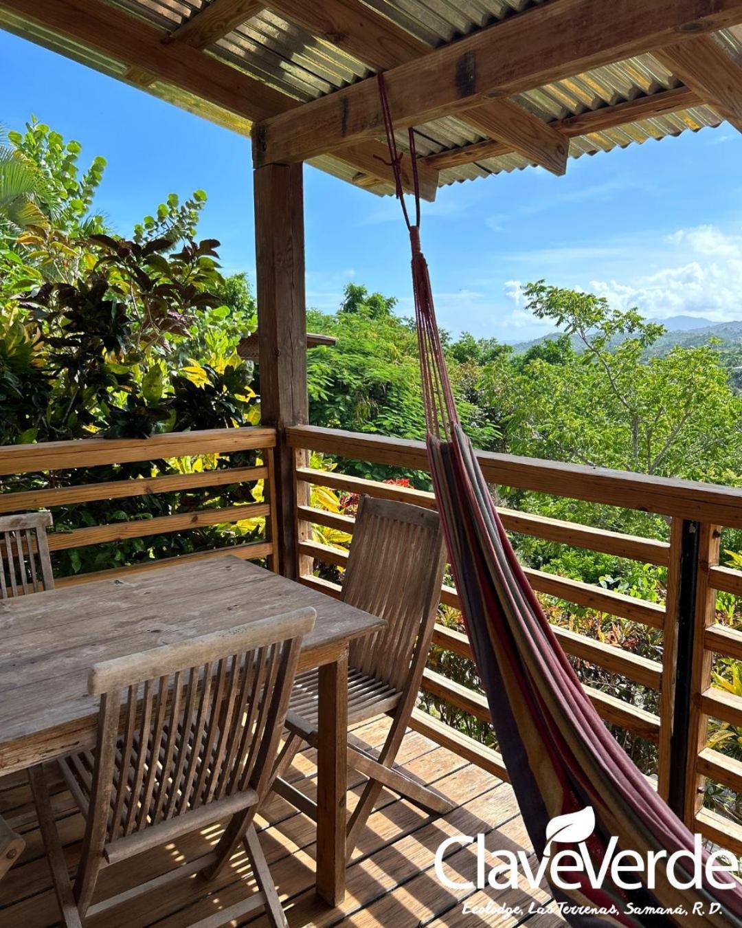 Clave Verde Ecolodge Las Terrenas Buitenkant foto